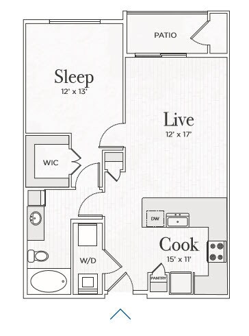 Unit 450 450 floor plan